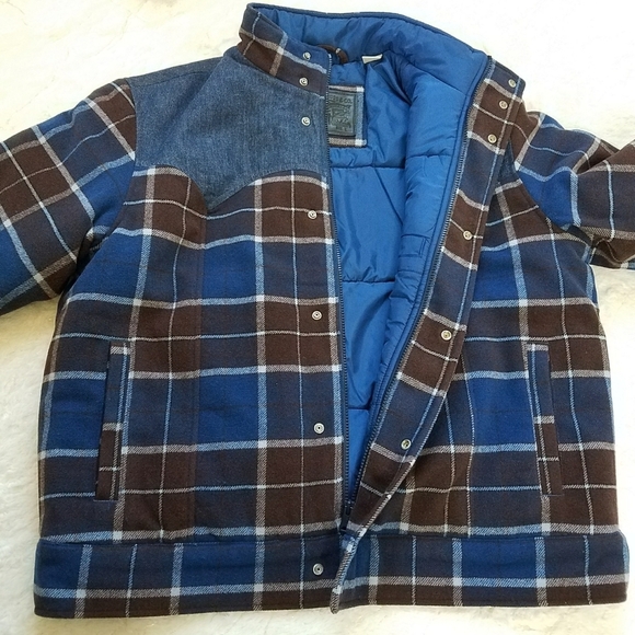 LEVI'S WEBSTER WESTERN PUFFER JACKET - Picture 7 of 12